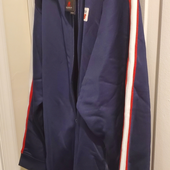 New Balance Navy Track Jacket nwt sz XL - Picture 4 of 6